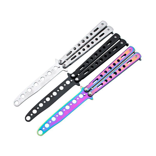 Butterfly Trainer Training Dull Tool Metal knife